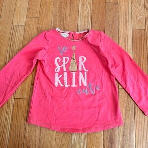 Girls Festive Holiday Shirt size 4-5t